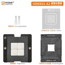 Amaoe ODNX02-A2 CPU BGA Reballing Stencil For Switch Game Player Planting Tin D