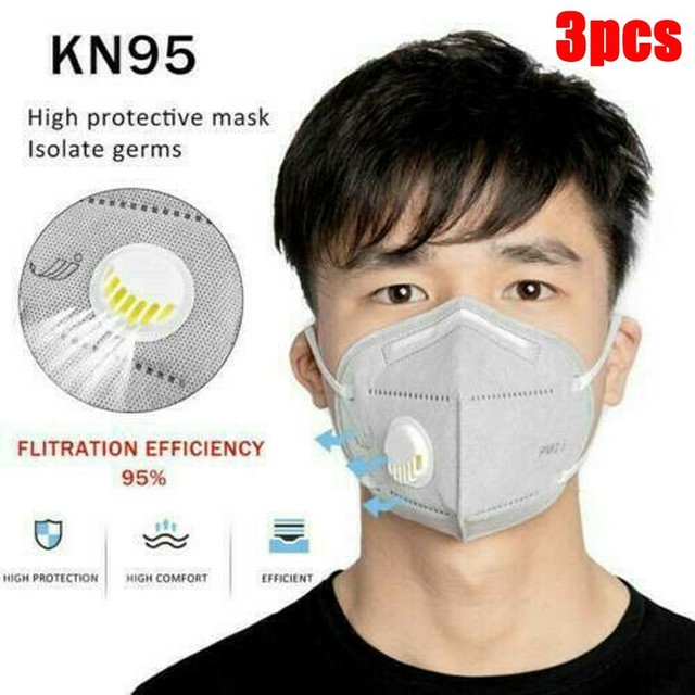 Fashion breathable N95 Washable Anti -pm2.5 respirators Pollution