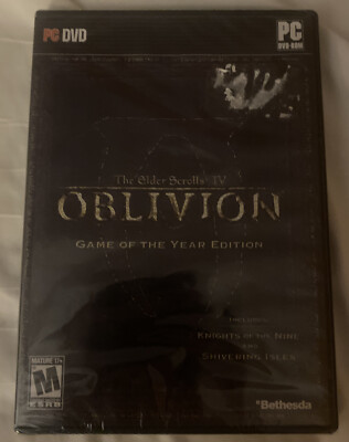 The Elder Scrolls IV: Oblivion - PC Game of the Year Edition New Sealed