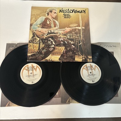 Nils Lofgren ''Night After Night'' 1977 2x Vinyl Gatefold A&M SP-3707 VTG Albums