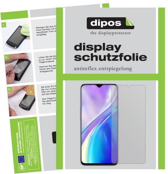 5X Schutzfolie FüR Oppo Realme Xt Display Folie Matt Displayschutzfolie-image
