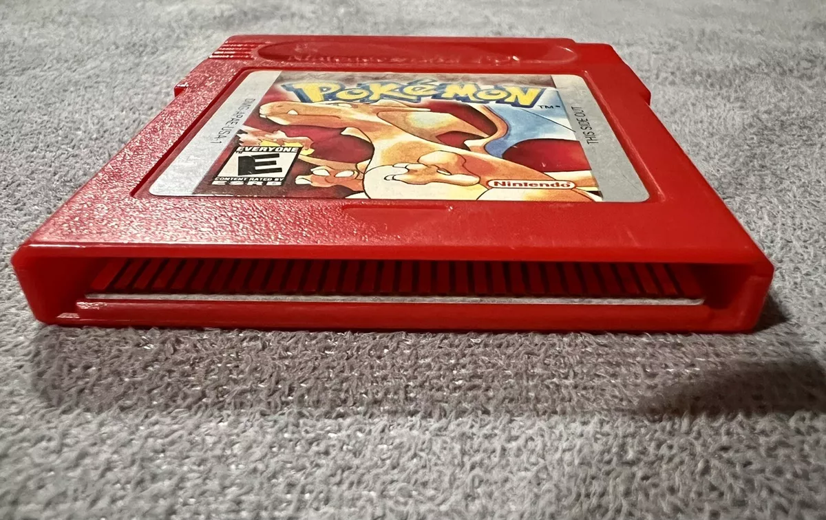 Pokemon Red Version Nintendo GameBoy Game Authentic