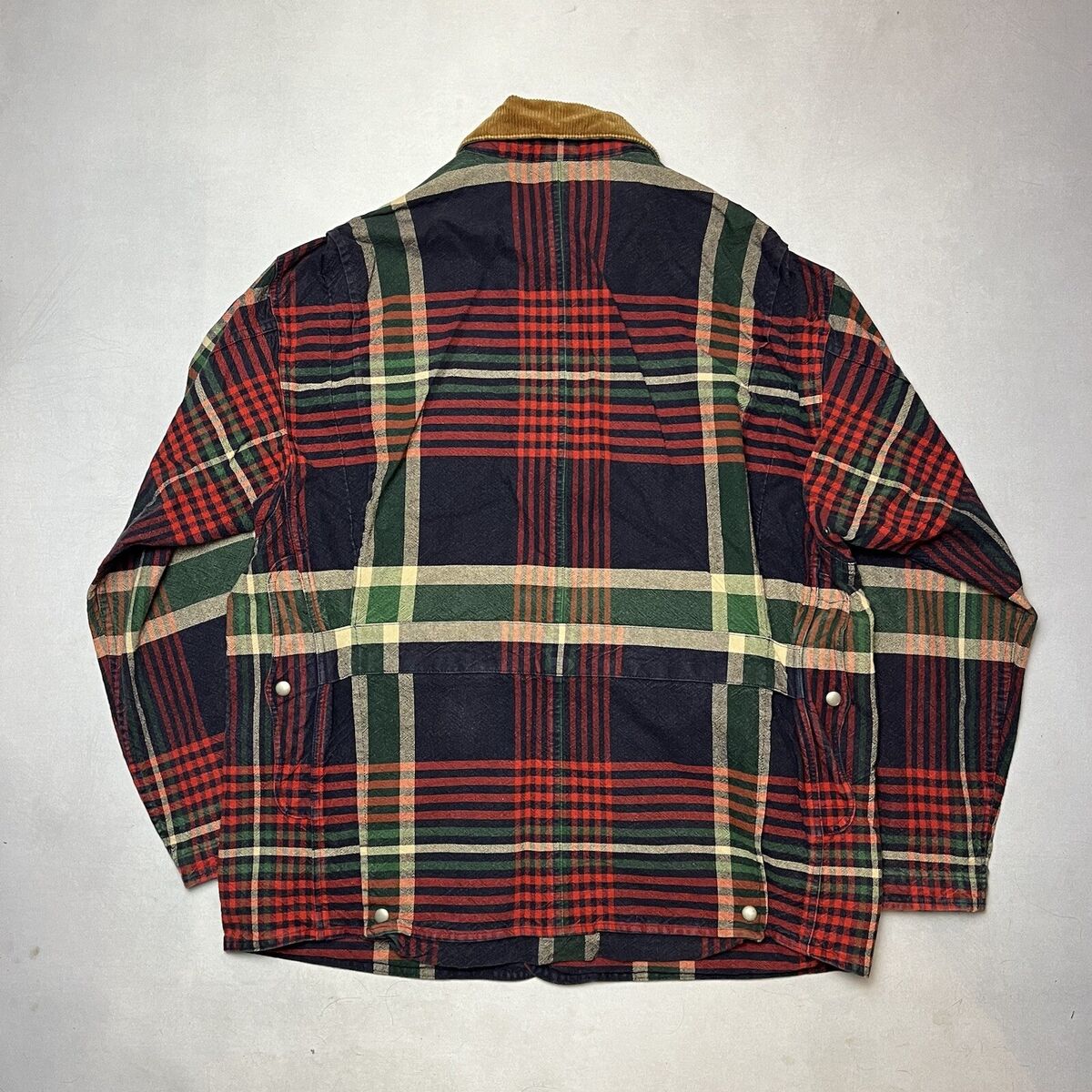 Vintage Polo Ralph Lauren Plaid Chore Hunting Jacket Vintage Polo Ralph Lauren Plaid Chore Hunting Jacket