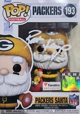 Brett Favre Fanatics Exclusive Santa Autographed Auto Signed Funko Pop Radtke 