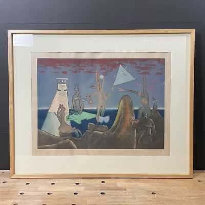 Roberto Matta, 4AM from L'Arc Obscur des Heures, Aquatint Etching