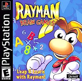 Rayman Brain Games - PlayStation 1 Game - Complete