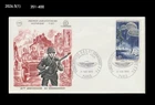 War,Normandy landings (D-Day), paratroopers,parachute,History,France 1969 FDC