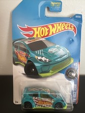 Hot Wheels Ford Fiesta HW Race Team Blue Diecast Car 1:64 Series 2017 1$ Auction