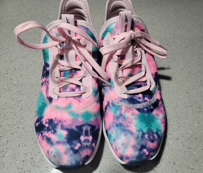 Reebok DailyFit DMX Moving Air Women s 7.5US Tie Dye Pink Sneakers GY3200