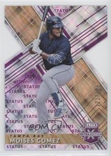 2019 Panini Elite Extra Edition Status Purple Die-Cut /125 Moises Gomez #127 1j6