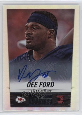2014 Panini Hot Rookies Rookie Rookie Signatures Dee Ford #362 Auto RC