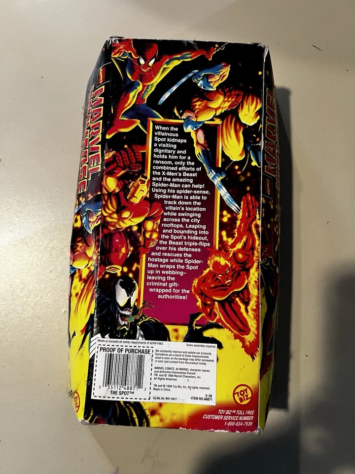 De colección NUEVO The Spot 10 PULGADAS MARVEL UNIVERSE COMICS DELUXE -#sjul23-397 Foto 2 de 3