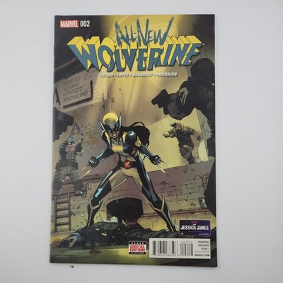 All-New Wolverine #2  First Appearance Of Honey Badger 2016 high grade n MINT 