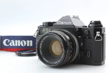 [N MINT w/ cap] Canon AE-1 Program SLR 35mm Film Camera FD 50mm f1.4 From JAPAN