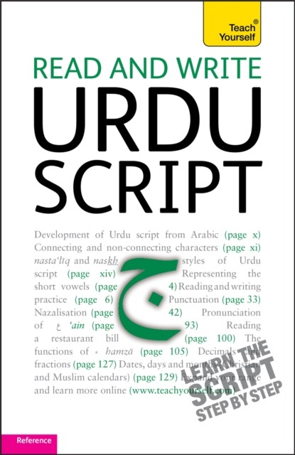 Read and Write Urdu Script: Teach Yourself by Richard Delacy (PB 2010) - Image 3