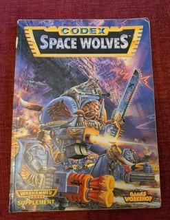 Warhammer 40 000 40K Codex Space Wolves 2nd Edition 1994 Oldhammer Book