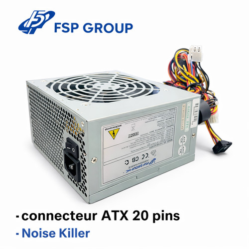 ATX Netzteil FSP350-60EMDN 350W 20 Pin Noise Killer SATA Molex Retro PC