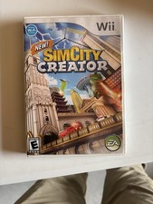 SimCity Creator Nintendo Wii 2008 Complete with Manual