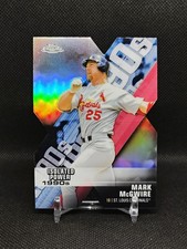2020 Topps Chrome Decade of Dominance Die Cut Mark McGwire #DOD-12 Cardinals