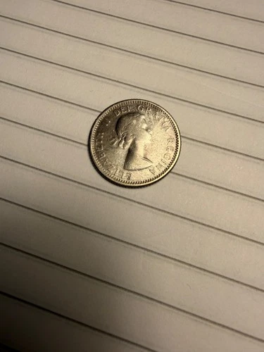 1956 Canada Elizabeth II 10 Cents Dime 80% Silver 10c   🇨🇦
