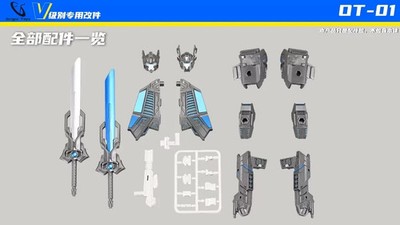 Origin Toys OT-01 upgrade kits for Age of the Primes Prima Prime no box