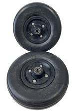 Set 2 Hoveround MPV5 Invacare Storm Caster Wheels Flat Free 8x2 Tires 200x50