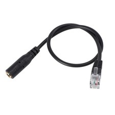 3.5mm Plug Jack to RJ9 for Headset to for  Phone Adapter Cable Y3U59483