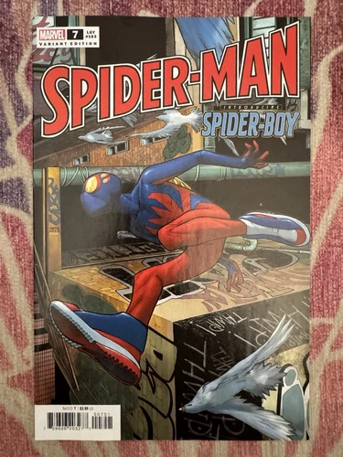 🔥Spider-Man #7 Top Secret Spoiler 1st Print Ramos Variant Spider-boy 