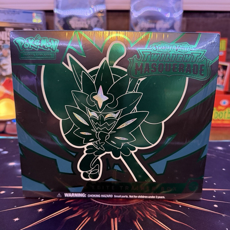 Pokémon TCG Scarlet & Violet—Twilight Masquerade Elite Trainer Box Sealed