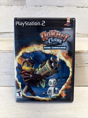 Ratchet & Clank: Going Commando (PlayStation 2, 2003) Complete Tested Working
