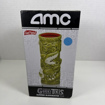 Geeki Tikis Godzilla Jaws Summer Blockbuster SDCC 2024 AMC Exclusive Tiki Mug