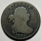 Photo of a 1800-P Half Cent from an eBay listing that sold on Jun 18, 2026