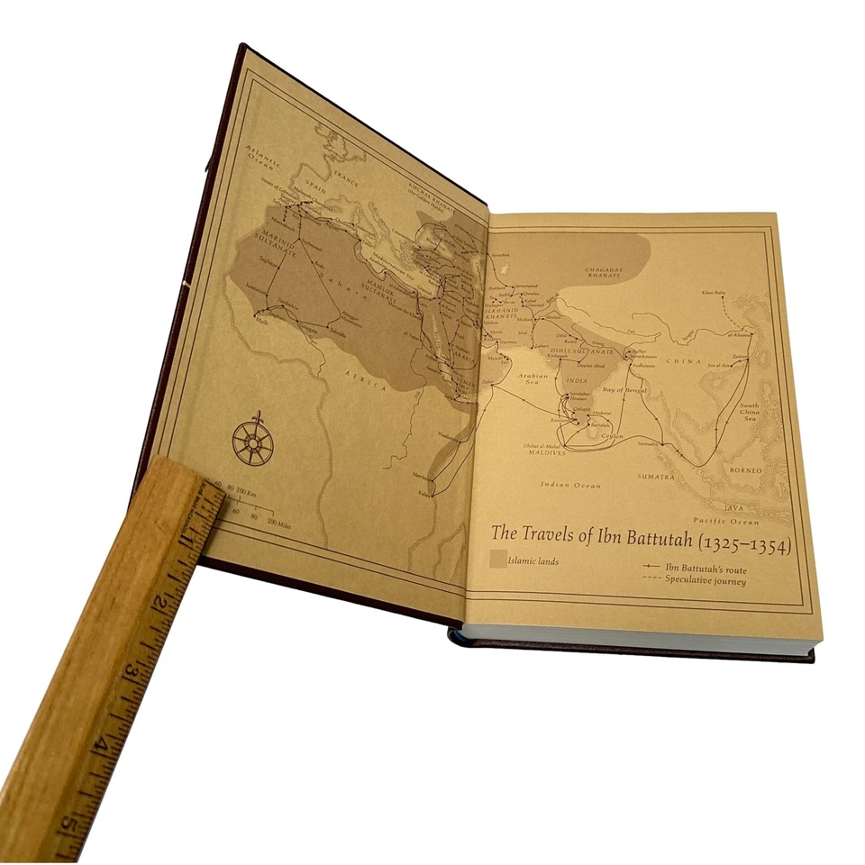 Travels of Ibn Battutah The Book Folio Society Tim MacIntosh-Smith HC Case Foto 4 de 4