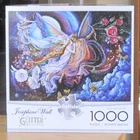 EROS AND PSYCHE BY JOSEPHINE WALL - Complete - BUFFALO GAMES GLITTER PUZZLE