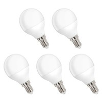 Spectrum E14 Led-Lampe P45 4W 320Lm 3000K Warmweiß 5 StüCk
