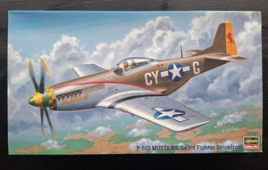 Hasegawa 1/48  09267 P-51D P-51 Mustang 343rd Fighter Squadron Model Kit