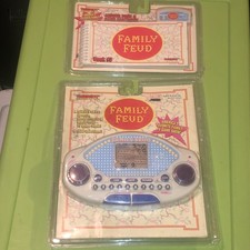 Vintage Tiger Electronics "Family Feud" Game 1997 AND Book 3 With Cartridge NEW