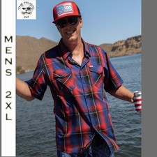 DIXXON FLANNEL - HEARTLAND Bamboo Shirt SS - Men's 2XL