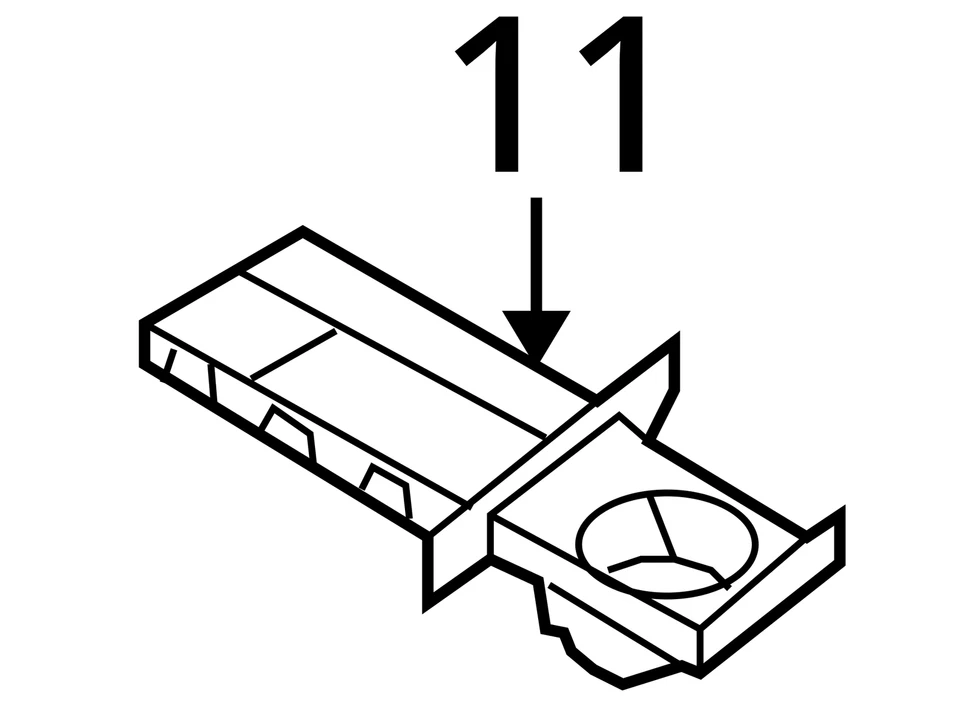 BMW 328i 330i 335i M3 Right Side Dashboard Cup Holder OEM Used — 第 4/4 张图片
