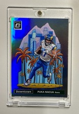 2024 CUSTODIA PANINI DONRUSS OPTIC DOWNTOWN #20 PUKA NACUA SSP HIT HOT