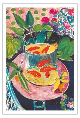 Goldfish - Henri Matisse - Original Color Painting by Henri Matisse c.1912