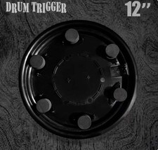12  6 Trigger plate Tray w Rim Zone for Roland Alesis Acoustic Drum