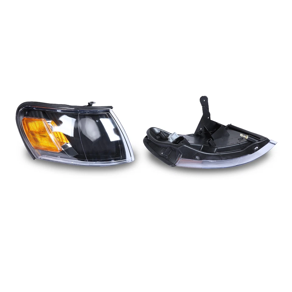 Juego de pares de luces de esquina derecha e izquierda 1993 1994 1995 1996 1997 para Toyota Corolla Foto 4 de 4