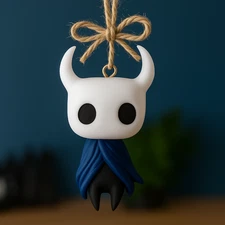 Hollow Knight Christmas Ornament – Gaming Holiday Decoration – Handmade Gift