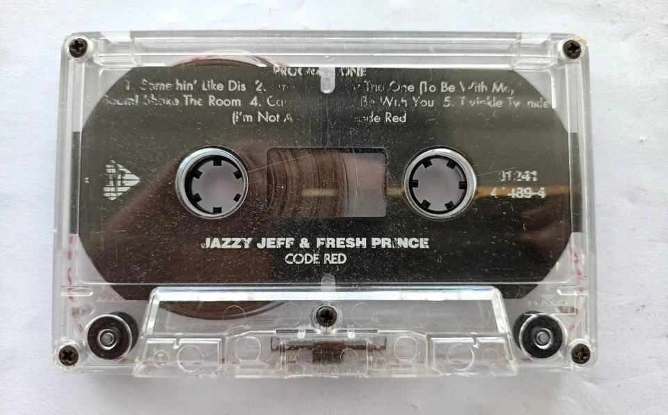 Jazzy Jeff & Fresh Prince : Code Red ( Cassette Tape ) - Image 4 of 4