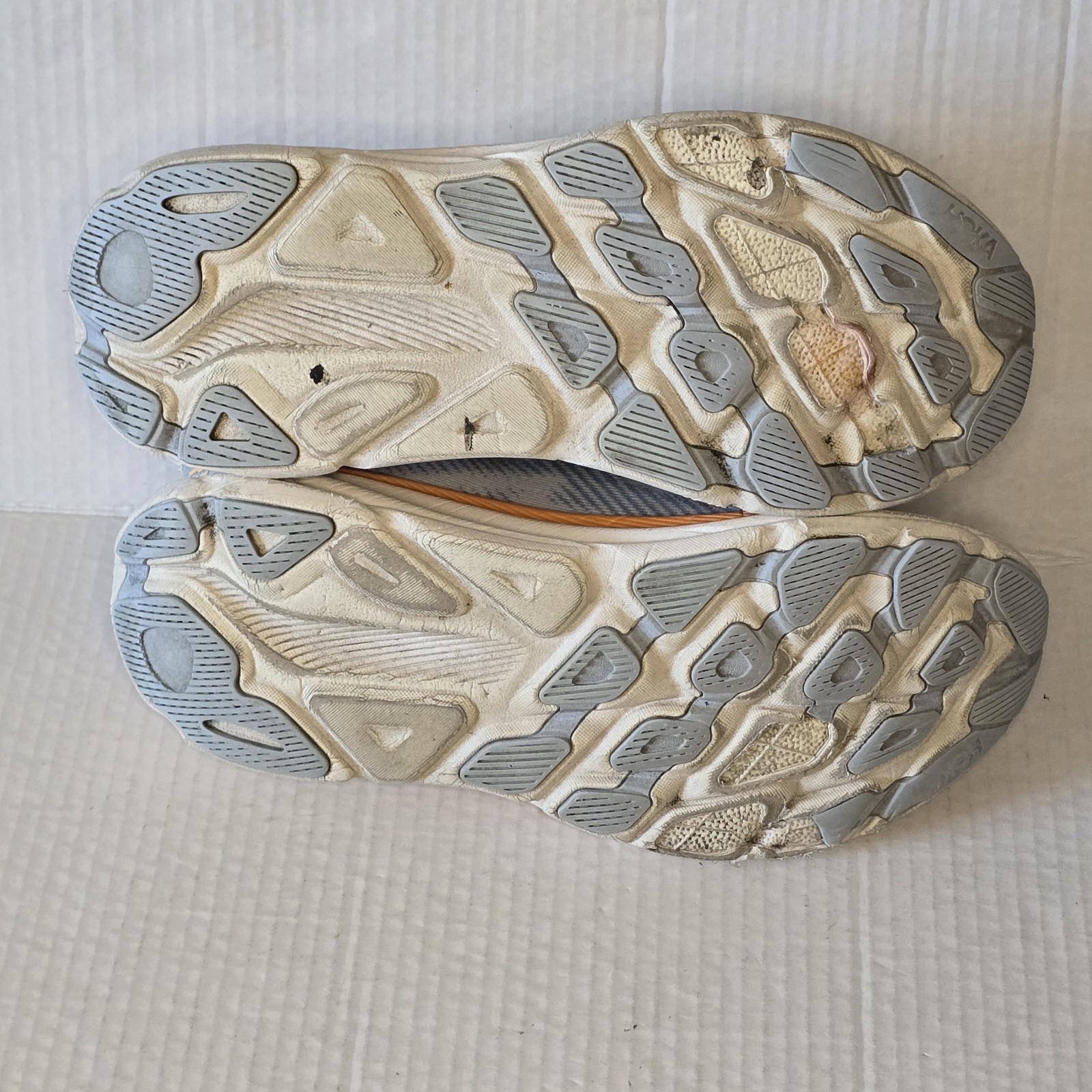 Hoka Clifton 9 Road Running Shoes Women's Size 9.5B Airy Blue Pink Orange thumbnail 7