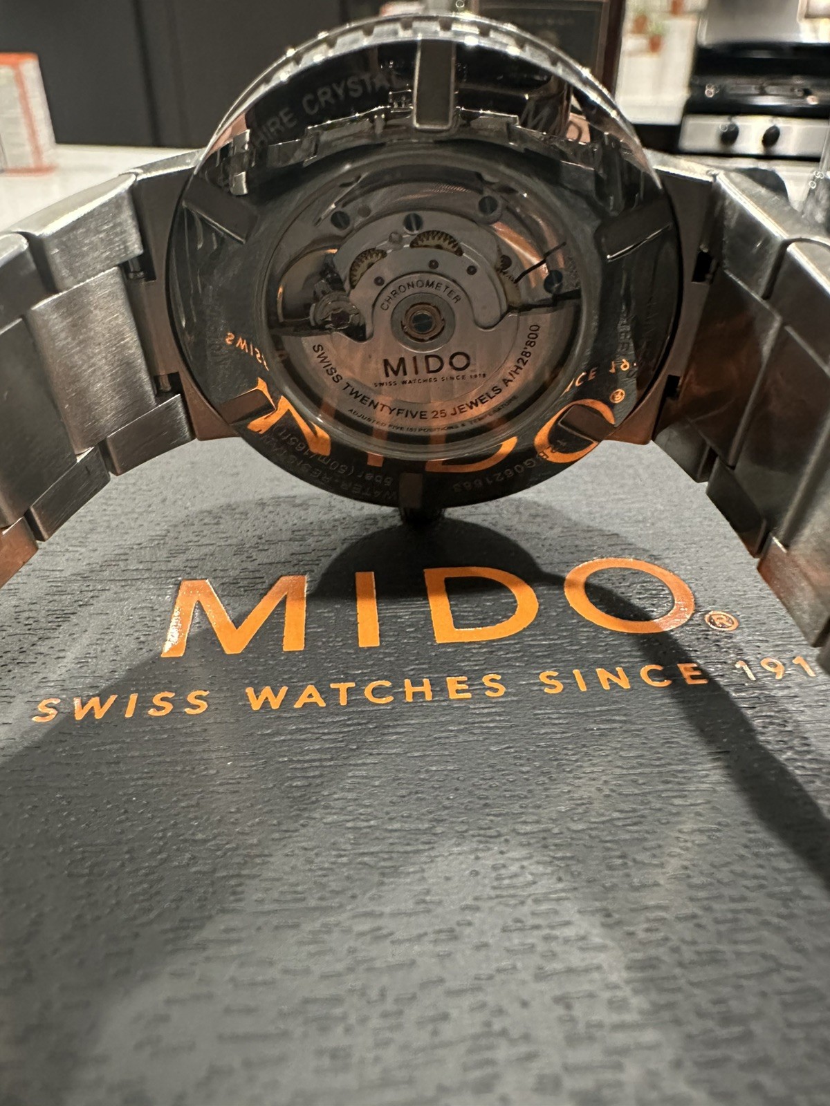 MIDO Great Wall Automatic Day Date Stainless Stee… - image 8