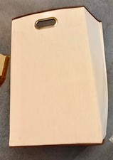 Tall Canvas Storage Bin w/Handles 14"square X @22" Tall: Laundry,Blankets, etc.