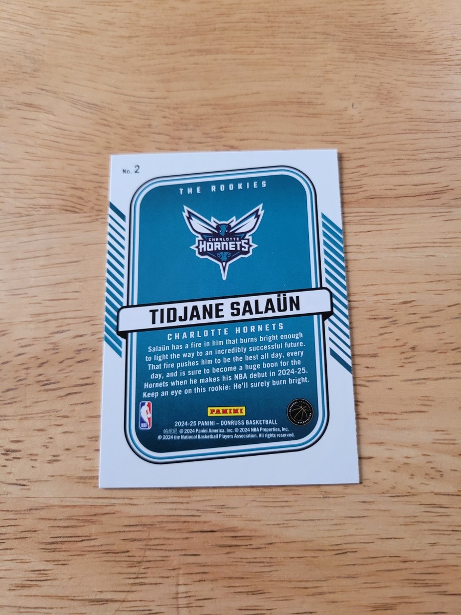 2024-25 Donruss The Rookies #2 Tidjane Salaun | eBay