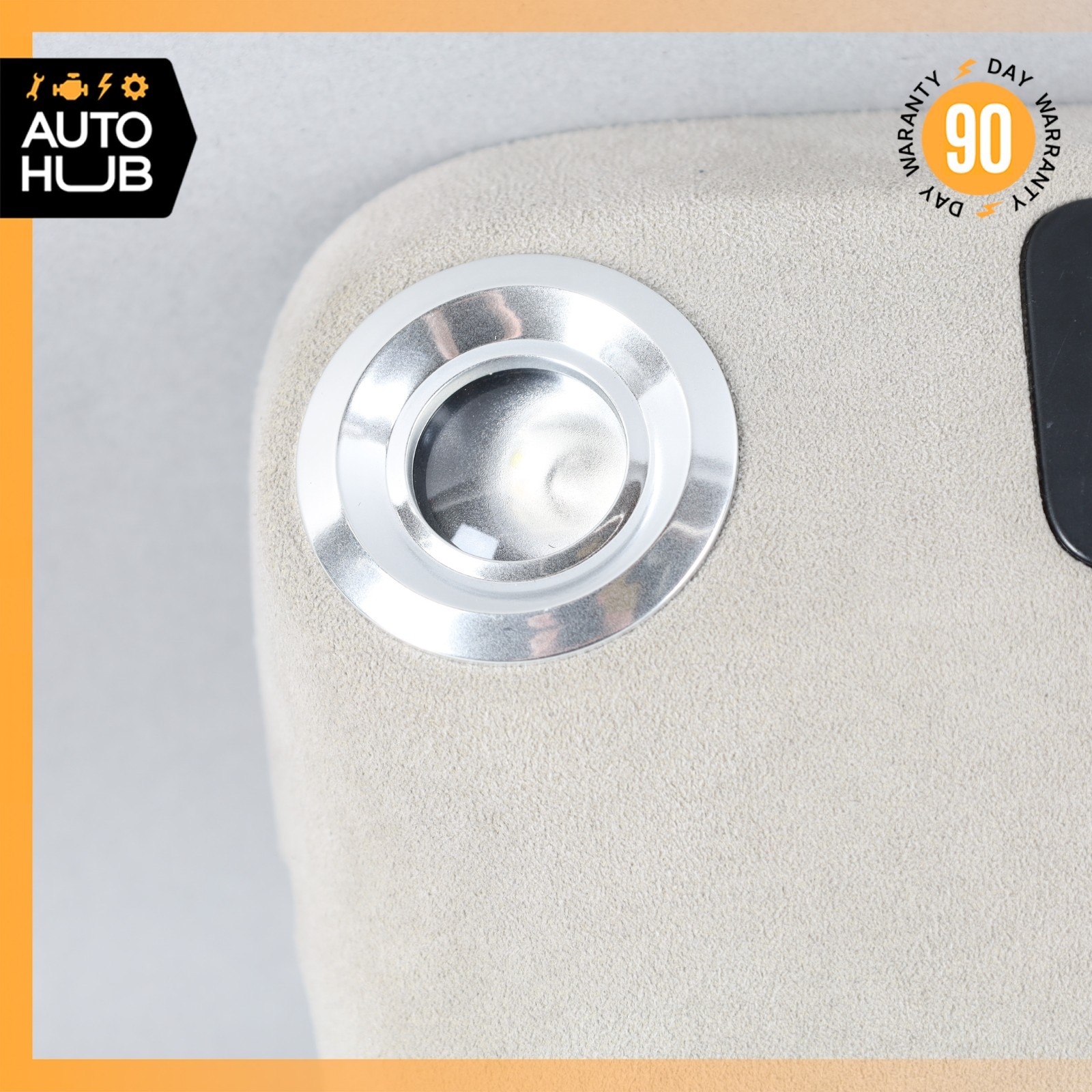 09-14 Aston Martin DB9 Vantage Interior Overhead Dome Reading Light Suede OEM